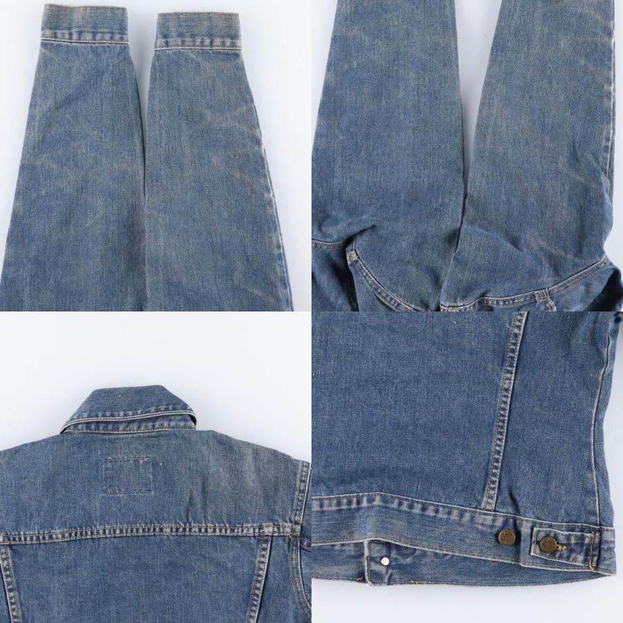古着 70~80年代 リー Lee PATD-153136 デニムジャケット Gジャン  