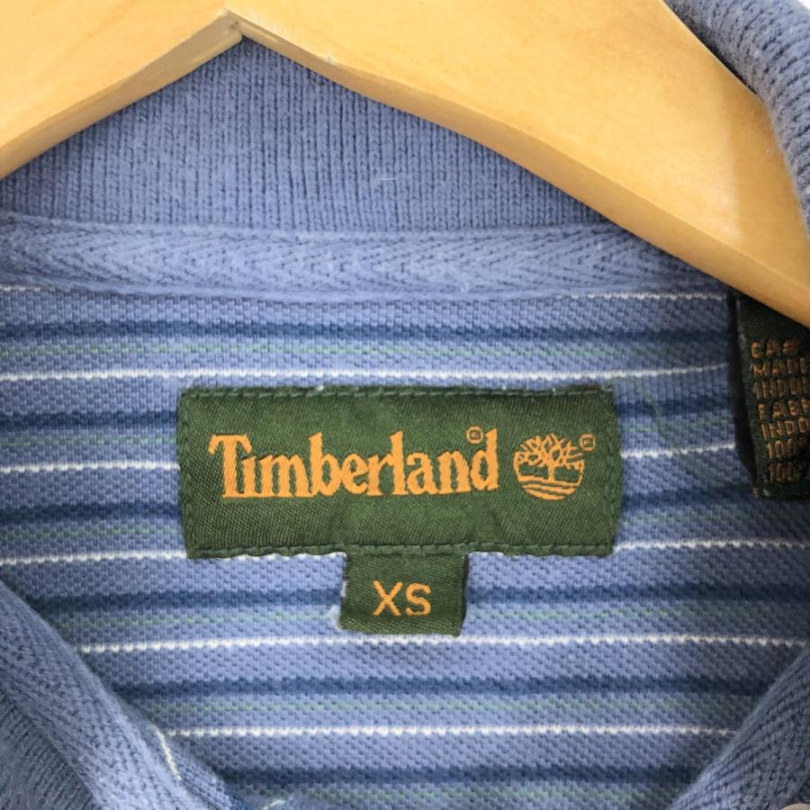 古着 ティンバーランド Timberland 半袖 ボーダー ポロシャツ メンズXS /eaa436578｜jamtrading1｜03