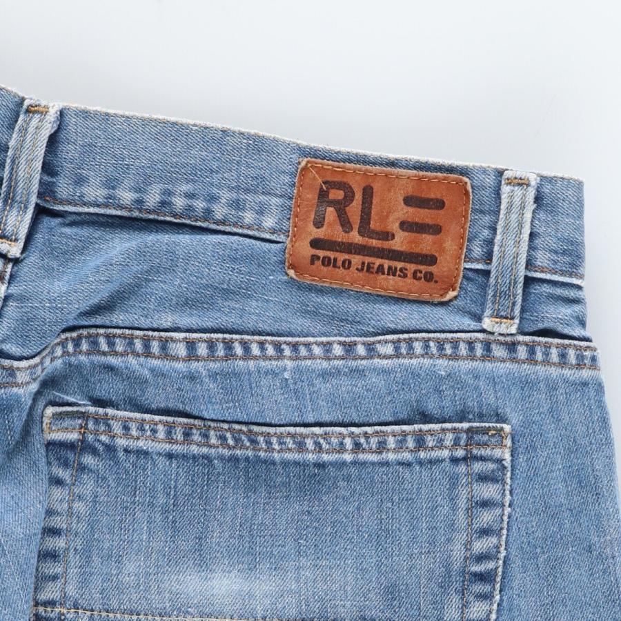 古着 ラルフローレン Ralph Lauren POLO JEANS COMPANY ストレートデニムパンツ メンズw36 /eaa436979｜jamtrading1｜03