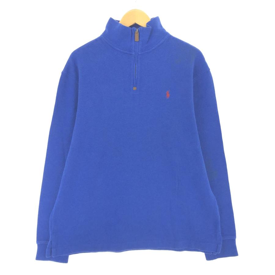 古着 ラルフローレン Ralph Lauren POLO RALPH LAUREN ハーフジップ 