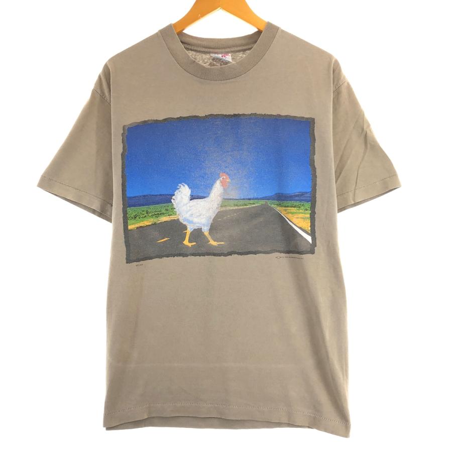 超希少 90s Budweiser バドワイザー チキン ニワトリ ビンテージ 古着 90年代 Tee Jay BUDWEISER バドワイザー ニワトリ柄