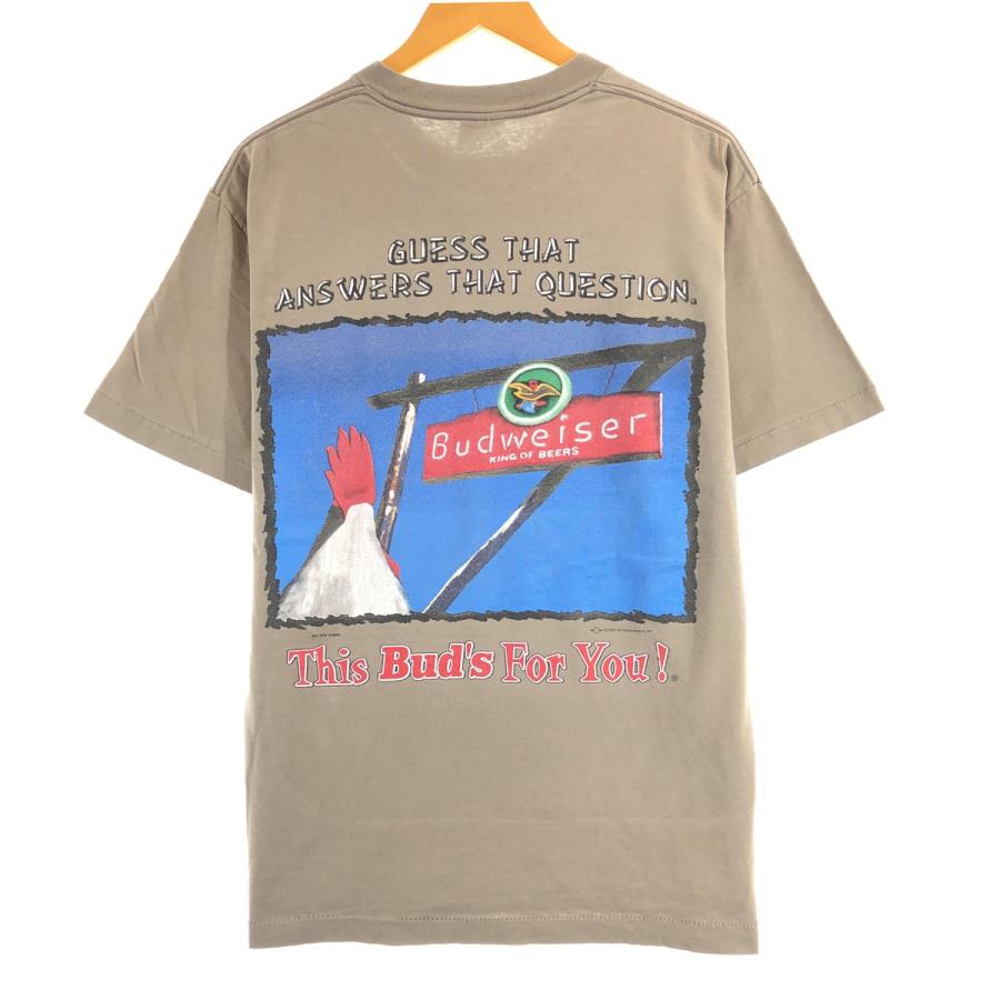 古着 90年代 Tee Jay BUDWEISER バドワイザー ニワトリ柄