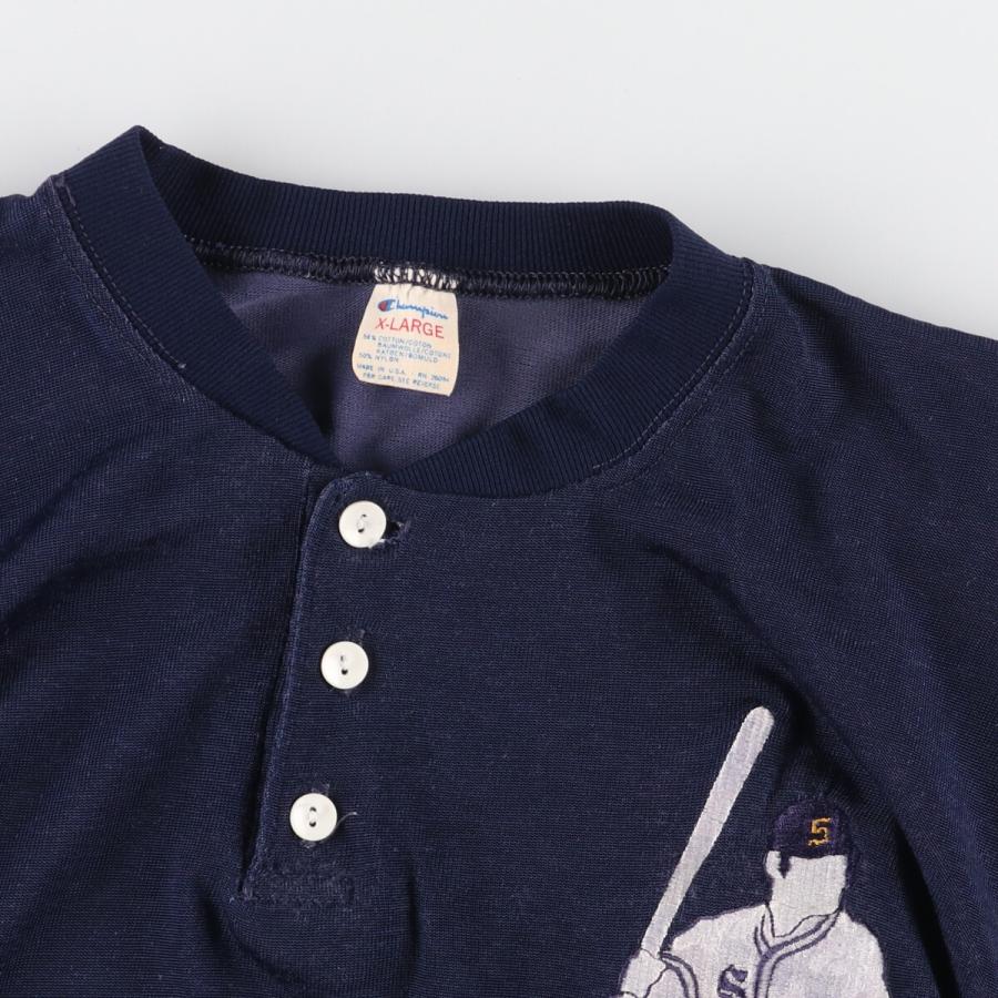 Champion 古着 80年代 チャンピオン トリコタグ ベースボール ロングT