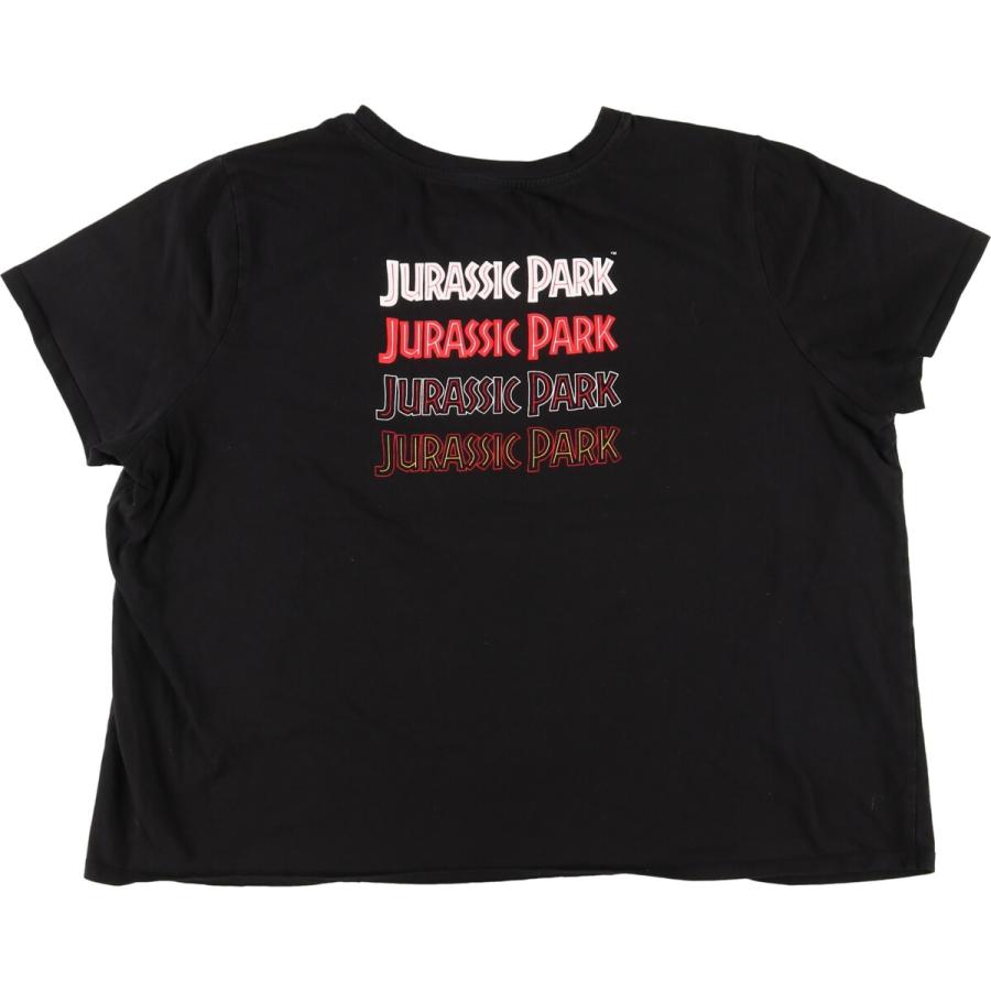 古着 JURASSIC PARK ジュラシックパーク バックプリント 映画 ムービーTシャツ メンズM /eaa438969｜jamtrading1｜02