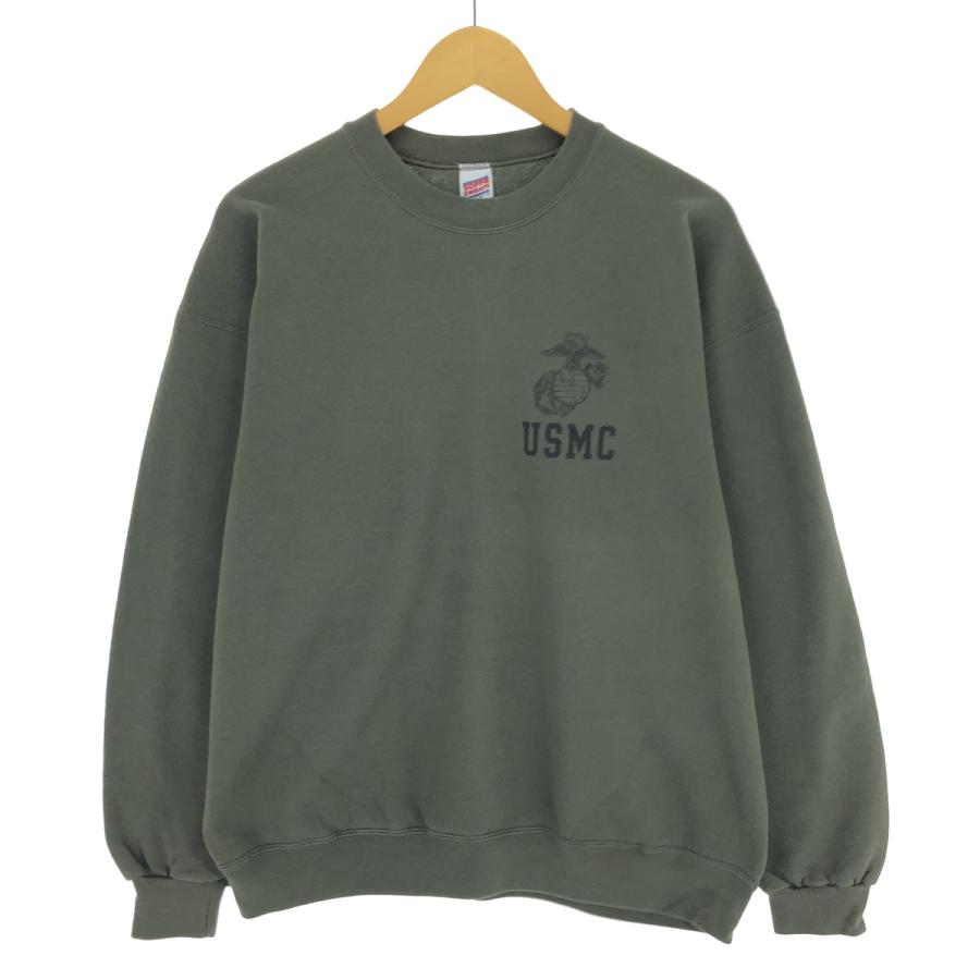 古着 90年代 ソフィー SOFFE USMC アメリカ海兵隊 プリントスウェット 