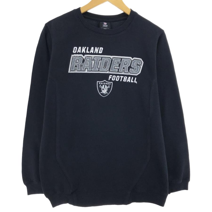 古着 NFL OAKLAND RAIDERS オークランドレイダーズ スウェットシャツ 
