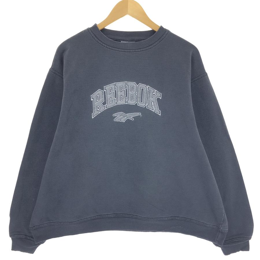 Reebok 古着 90年代 リーボック ロゴスウェットシャツ Reebok 古着 90年代 リーボック ロゴスウェットシャツ