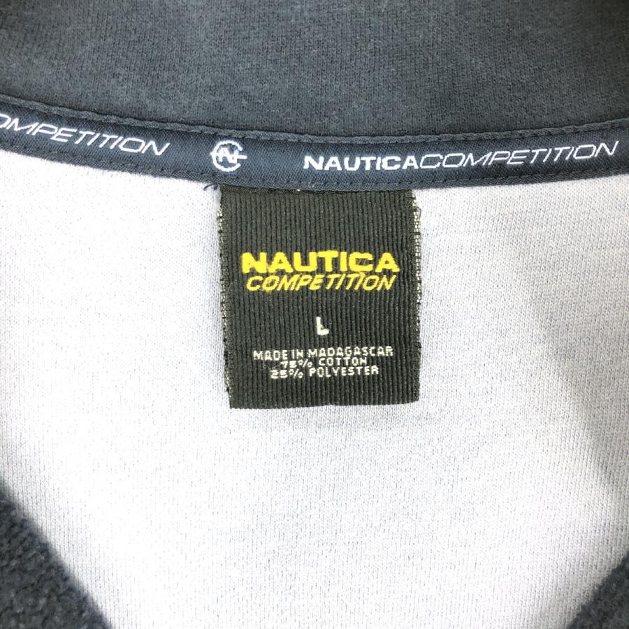 古着 ノーティカ NAUTICA COMPETITION ハーフジップスウェットシャツ トレーナー メンズL /eaa440801｜jamtrading1｜03