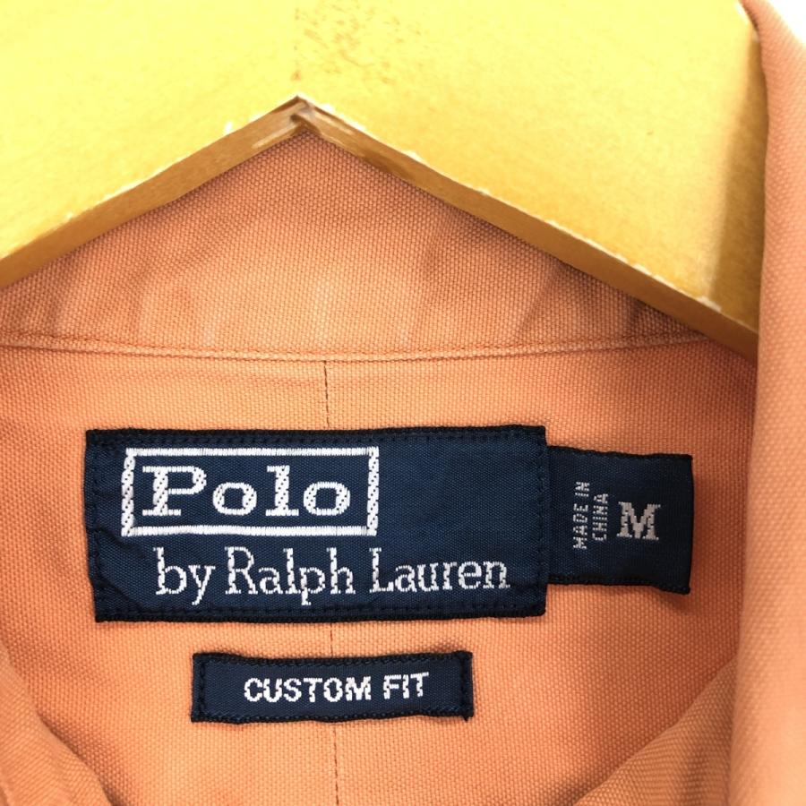 古着 ラルフローレン POLO RALPH LAUREN CUSTOM FIT 半袖シャツ メンズM /eaa441472｜jamtrading1｜03