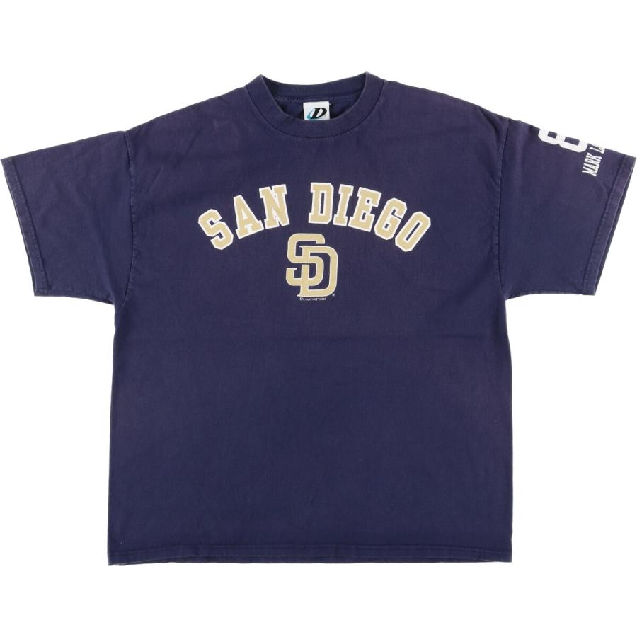 古着 00年代 DYNASTY MLB SAN DIEGO PADRES サンディエゴパドレス スポーツTシャツ メンズXL