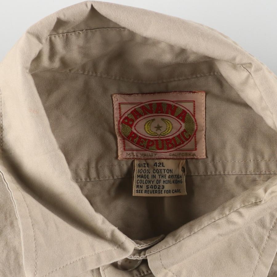 BANANA REPUBLIC（バナナリパブリック） 古着 80年代 旧タグ サファリ