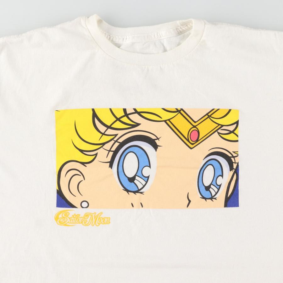 古着 SAILOR MOON 美少女戦士セーラームーン キャラクタープリントTシャツ メンズXL /eaa442937｜jamtrading1｜05