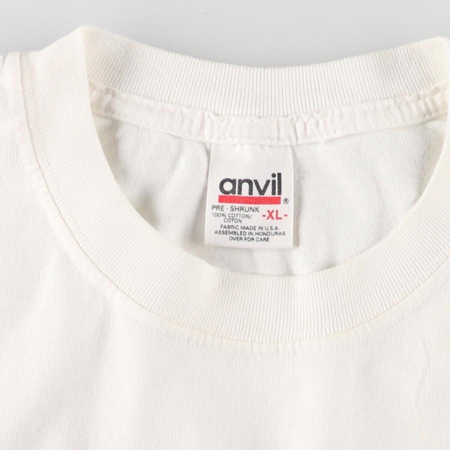 古着 90年代 アンビル Anvil バックプリント アドバタイジングTシャツ USA製 メンズXL ヴィンテージ /eaa442975｜jamtrading1｜03