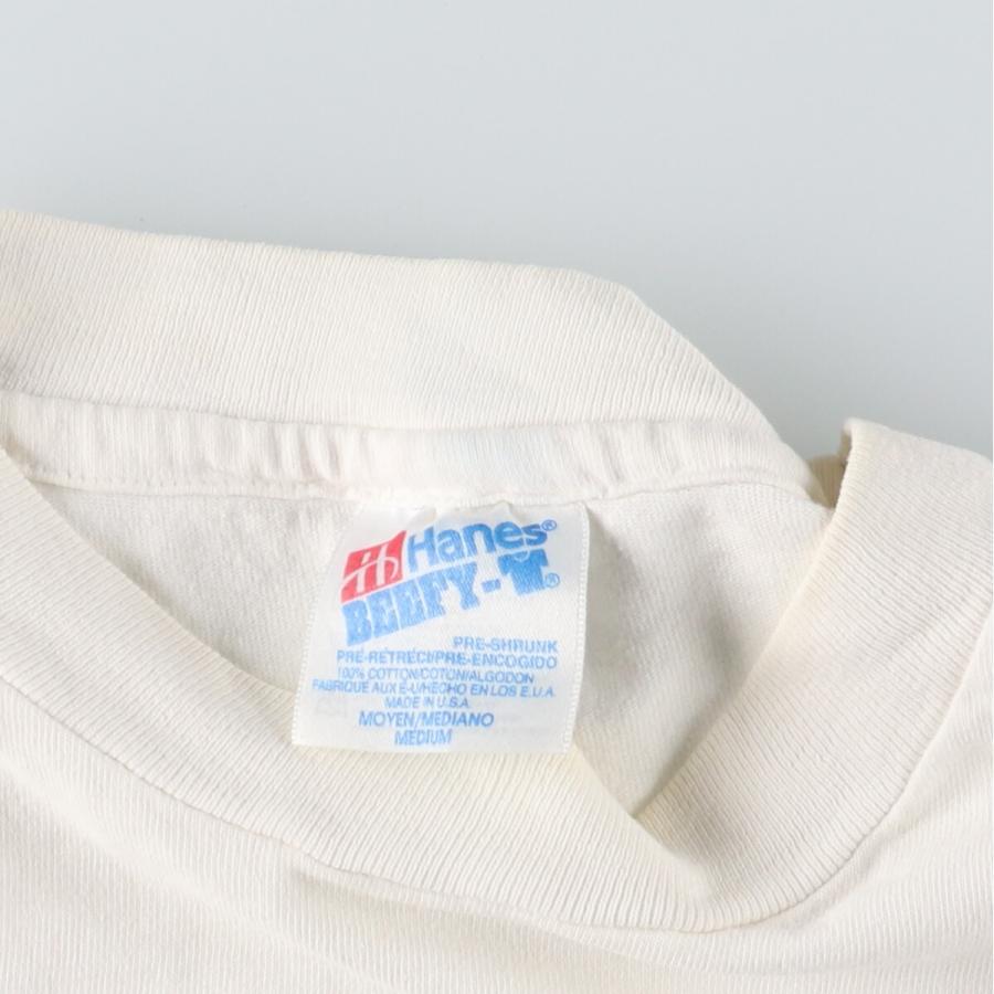 古着 80年代 ヘインズ Hanes プリントTシャツ USA製 メンズM ヴィンテージ /eaa443322｜jamtrading1｜03