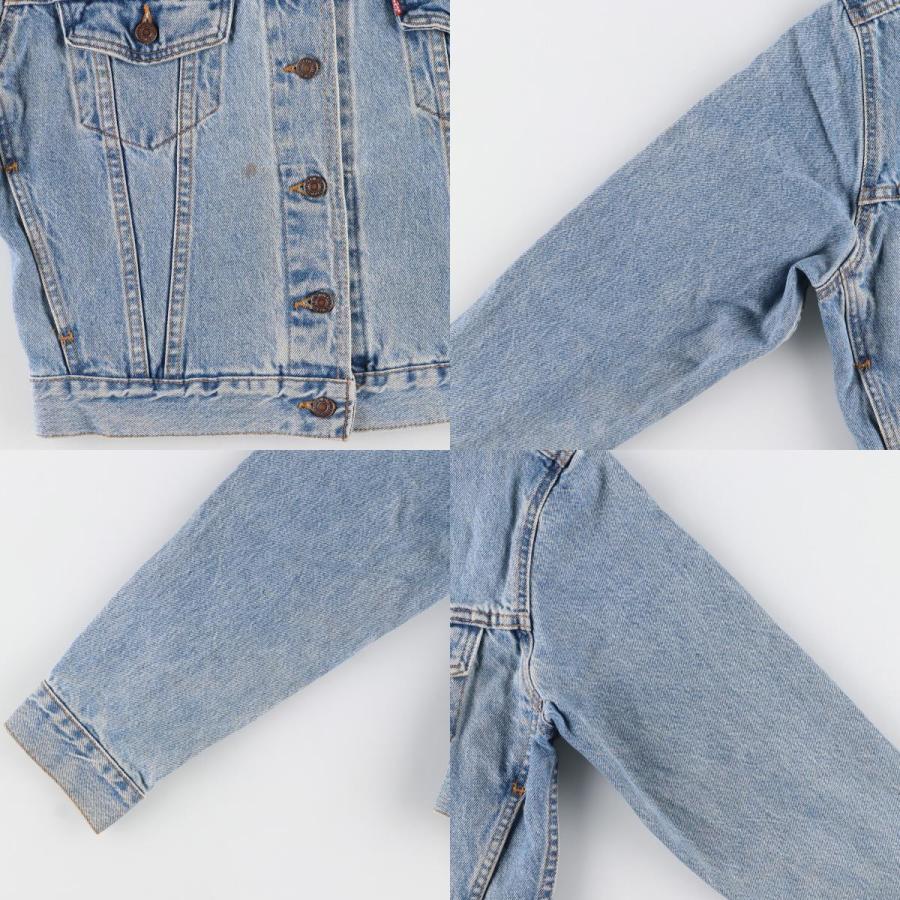 Levi&#39;s - 古着 90年代 リーバイス Levi&#39;s デニムジャケット Gジャン USA製 レディースM ヴィンテージ /eaa444358 Levi's 古着 90年代 リーバイス デニムジャケット Gジャン USA製