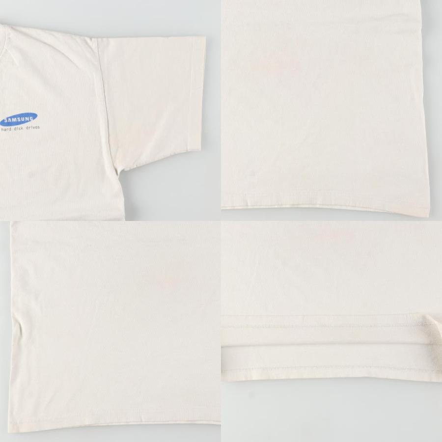 古着 90年代 SAMSUNG サムスン電子 アドバタイジングTシャツ メンズXL ヴィンテージ /eaa444575｜jamtrading1｜09