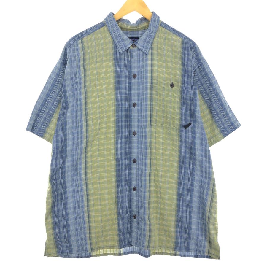 00s Patagonia ヘンプ オープンカラー シャツ 00s pataloha パタゴニア ヘンプ オープンカラー シャツ