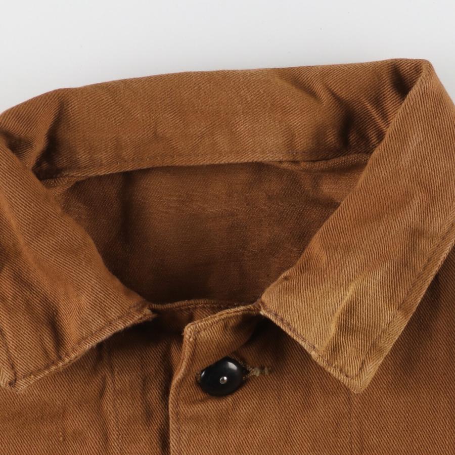 古着 ~60年代 UNKNOWN コットンドリル ユーロ ワークジャケット