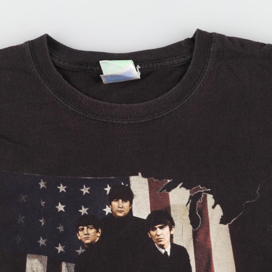 古着 00年代 THE BEATLES ビートルズ THE FIRST U.S. VISIT バンドTシャツ バンT メンズXL /eaa446430｜jamtrading1｜06