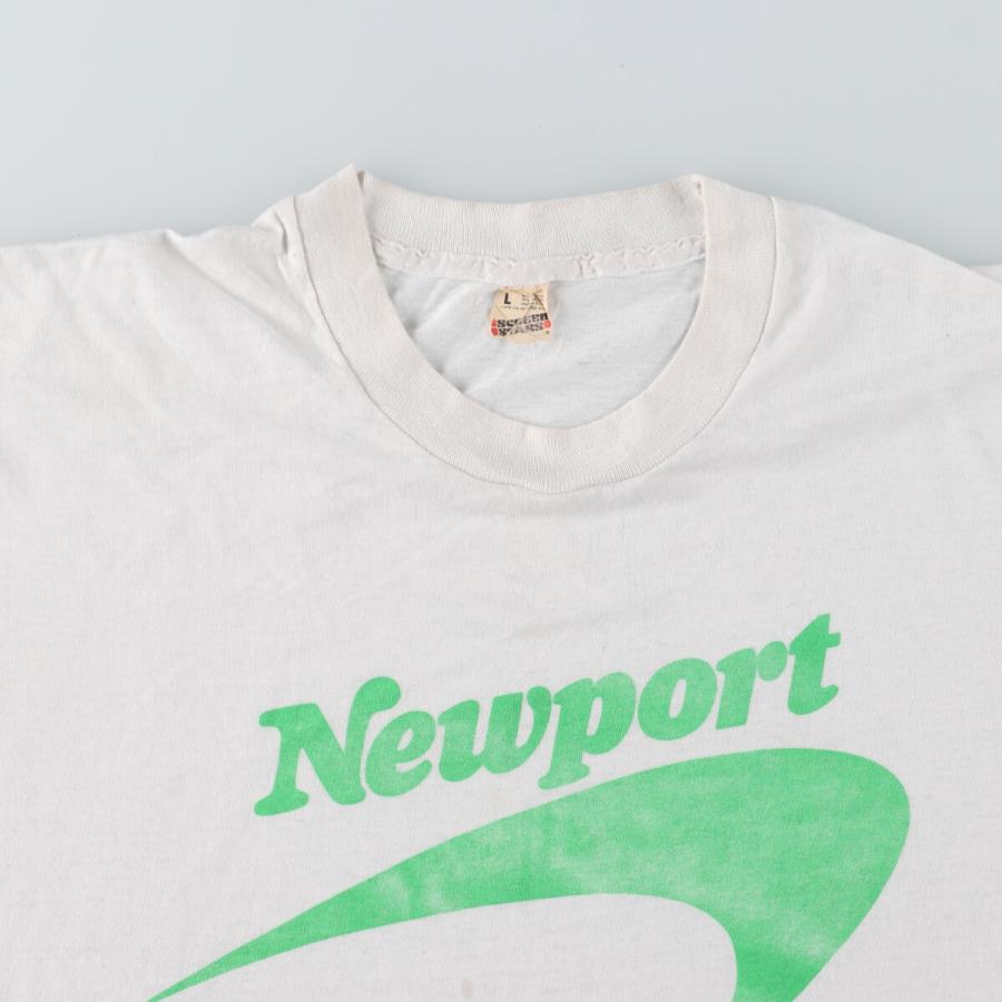 古着 80~90年代 スクリーンスターズ SCREEN STARS Newport ニューポート アドバタイジングTシャツ USA製 レディースL相当 ヴィンテージ/eaa635808 古着 80～90年代 スクリーンスターズ SCREEN STARS Newport ニュー
