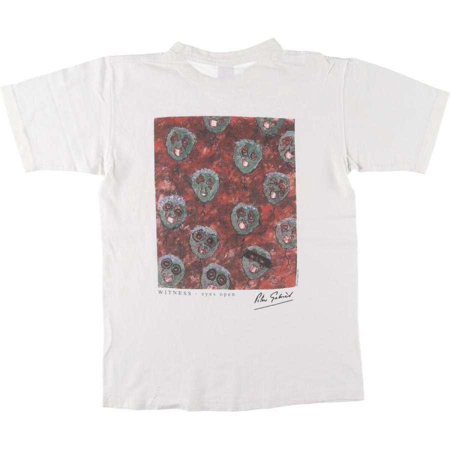 90s USA製 Peter Gabriel“ピーターガブリエル“ Tシャツ 90's PETER GABRIEL TOUR T-Shirts Made in USA 90年代 ピーター