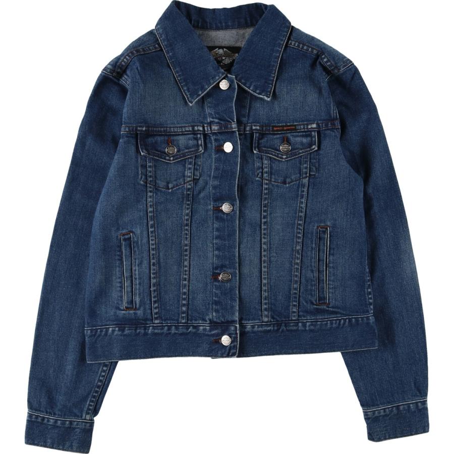 古着 ハーレーダビッドソン Harley-Davidson デニムジャケット Gジャン 