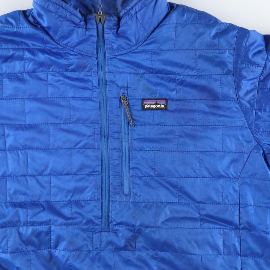 【超希少】パタゴニア ナノパフプルオーバージャケット プリマロフト パタゴニア】patagonia【プリマロフト】黒【ナノパフジャケット