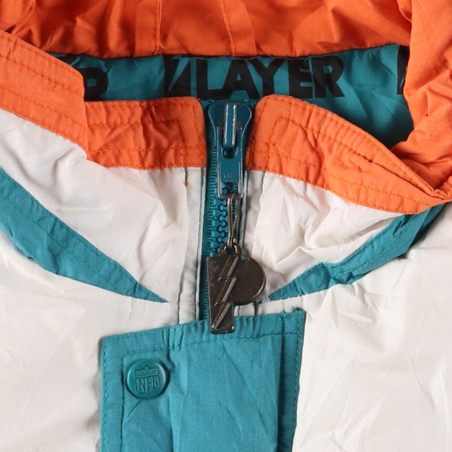 【PRO PLAYER】NFL マイアミドルフィンズ 中綿ジャケット ブルゾン PRO PLAYER】NFL マイアミドルフィンズ 中綿ジャケット ブルゾン