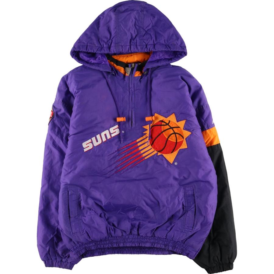 古着 90年代 APEX ONE NBA フェニックスサンズ プルオーバー ハーフ 
