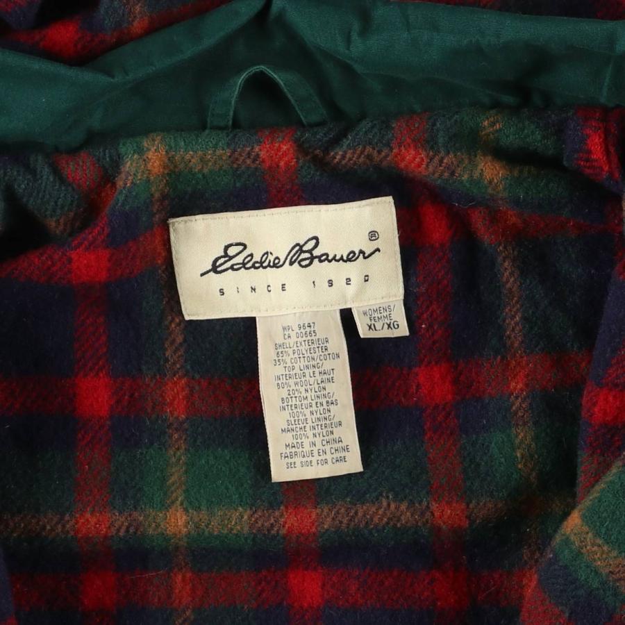 Eddie Bauer（エディーバウアー） 古着 00年代 中綿パーカー パファー