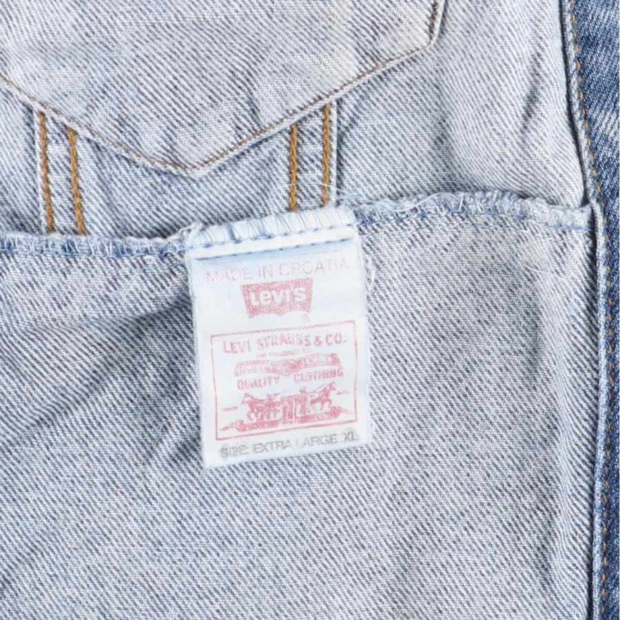 古着 90年代 リーバイス Levi's 70503-08 ユーロモデル デニムジャケット Gジャン メンズXL ヴィンテージ /eaa448384｜jamtrading1｜04