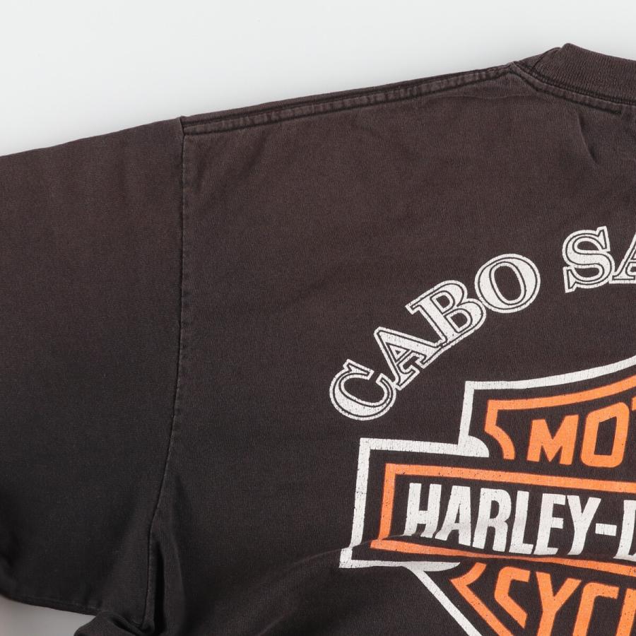 古着 00年代 ハーレーダビッドソン Harley-Davidson モーターサイクル バイクTシャツ メンズXL /eaa448612｜jamtrading1｜09