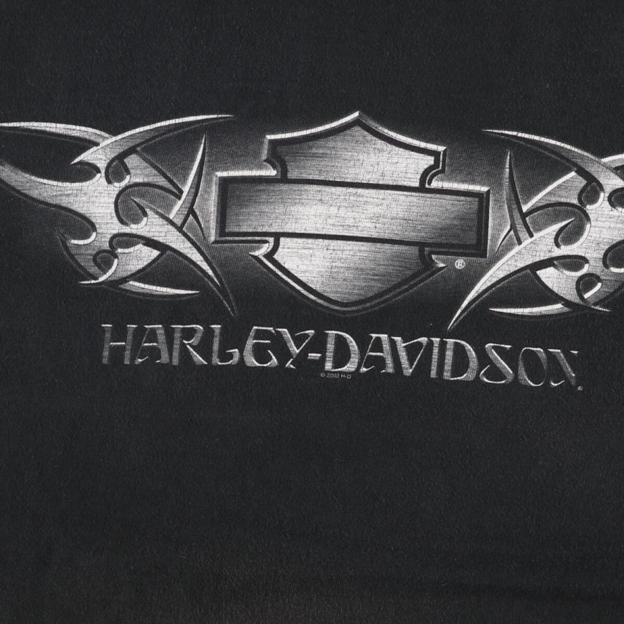 古着 00年代 ハーレーダビッドソン Harley-Davidson モーターサイクル バイクTシャツ USA製 メンズM /eaa448618｜jamtrading1｜04