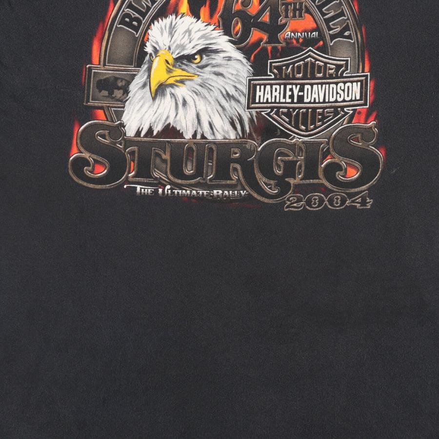 古着 00年代 ハーレーダビッドソン Harley-Davidson 鷲柄 イーグル柄 モーターサイクル バイクTシャツ メンズXL /eaa448623｜jamtrading1｜07