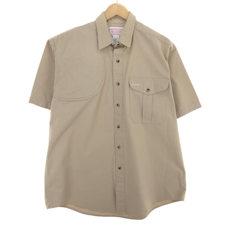 古着 フィルソン FILSON 半袖 ハンティングシャツ USA製 メンズL 