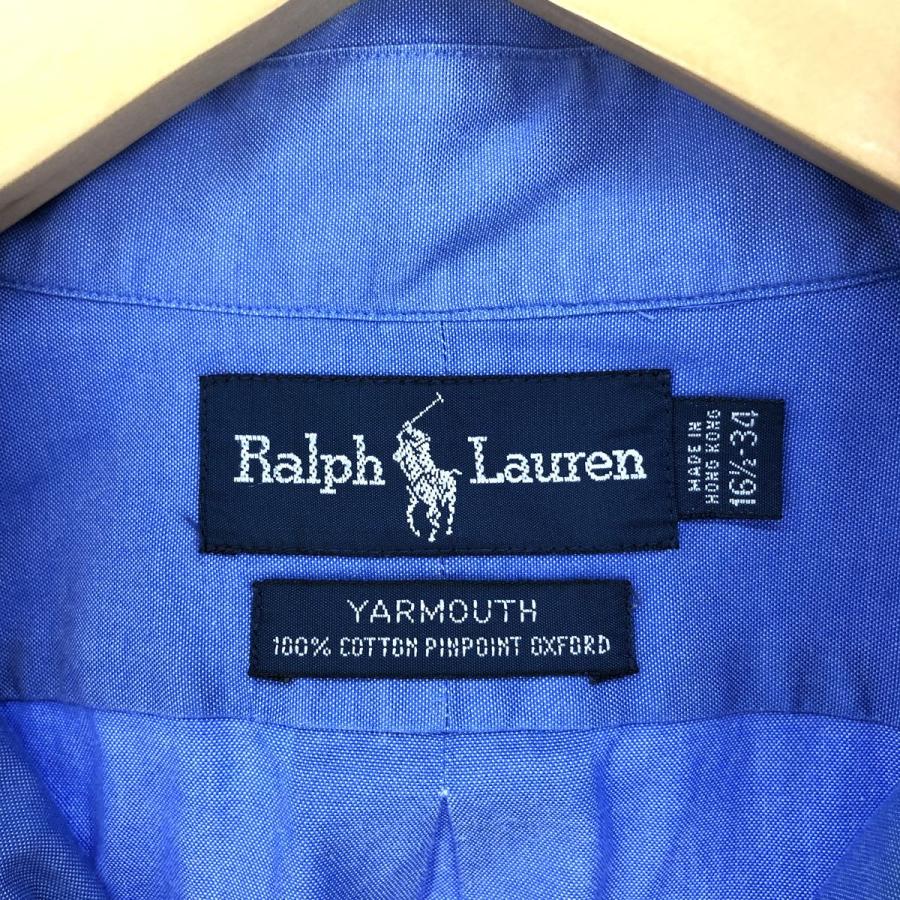 古着 ラルフローレン Ralph Lauren YARMOUTH 長袖 ボタンダウンシャツ メンズXL /eaa448896｜jamtrading1｜03