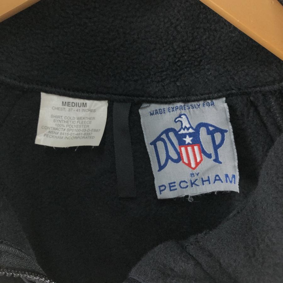 古着 米軍 00年代 DSCP PECKHAM ミリタリー フリースジャケット USA製 