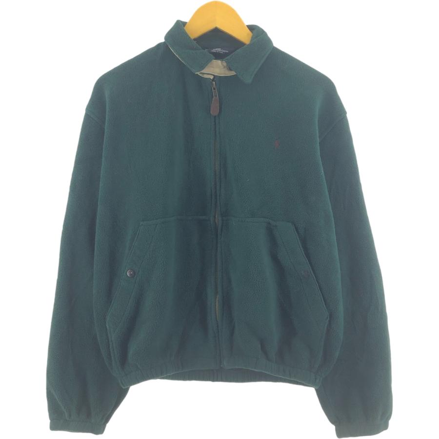 ラルフローレン　90s USA製　フリース　ジャケット　アウター 古着 90年代 ラルフローレン Ralph Lauren POLO by フリース