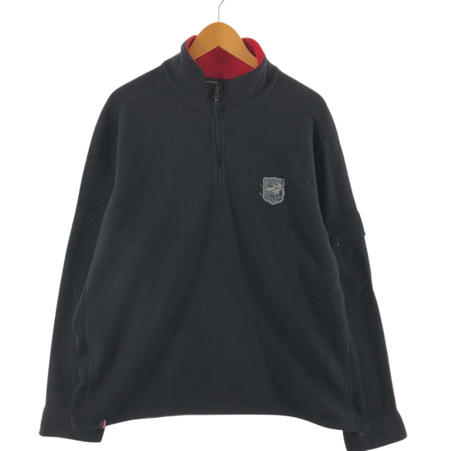 古着 ラルフローレン Ralph Lauren POLO by ハーフジップ フリースプル