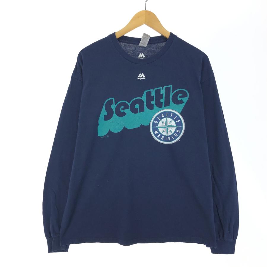 Maillot De Baseball MLB Majestic Seattle Mariners - Homme XL - Blanc - Neuf