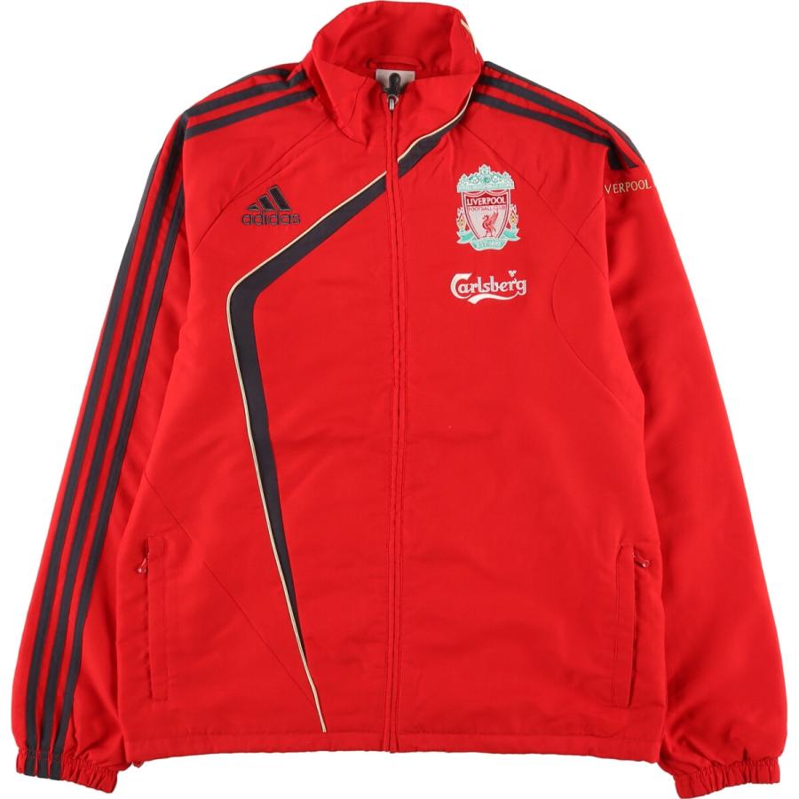 00s Liverpool Adidas フードジャケットウィンドブレーカー
