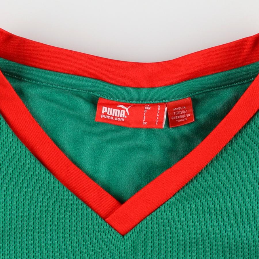古着 プーマ PUMA カメルーン代表 Vネック メッシュ サッカーユニフォーム ゲームシャツ メンズL /eaa452260 【SS2509_10】 | PUMA | 02