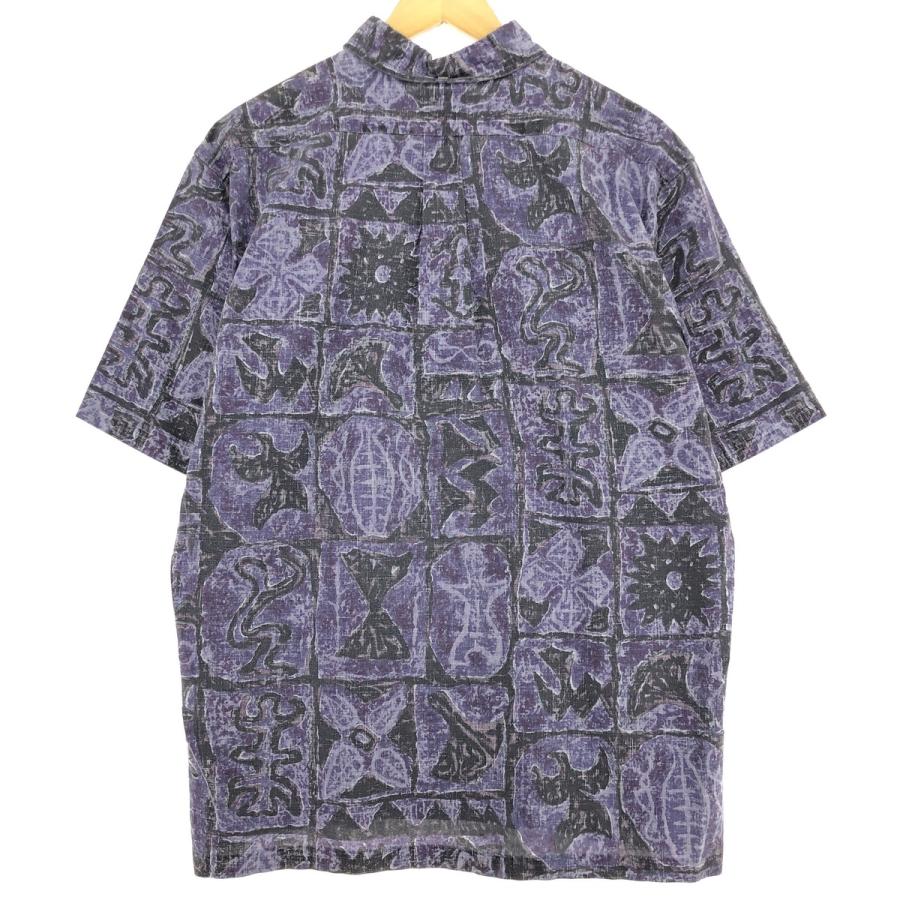 L新品未使用正規品　ReynSpooner ハワイアンシャツ　プルオーバー SHIPS別注】Reyn Spooner: 50th ANNIV ラハイナ―セーラー プル