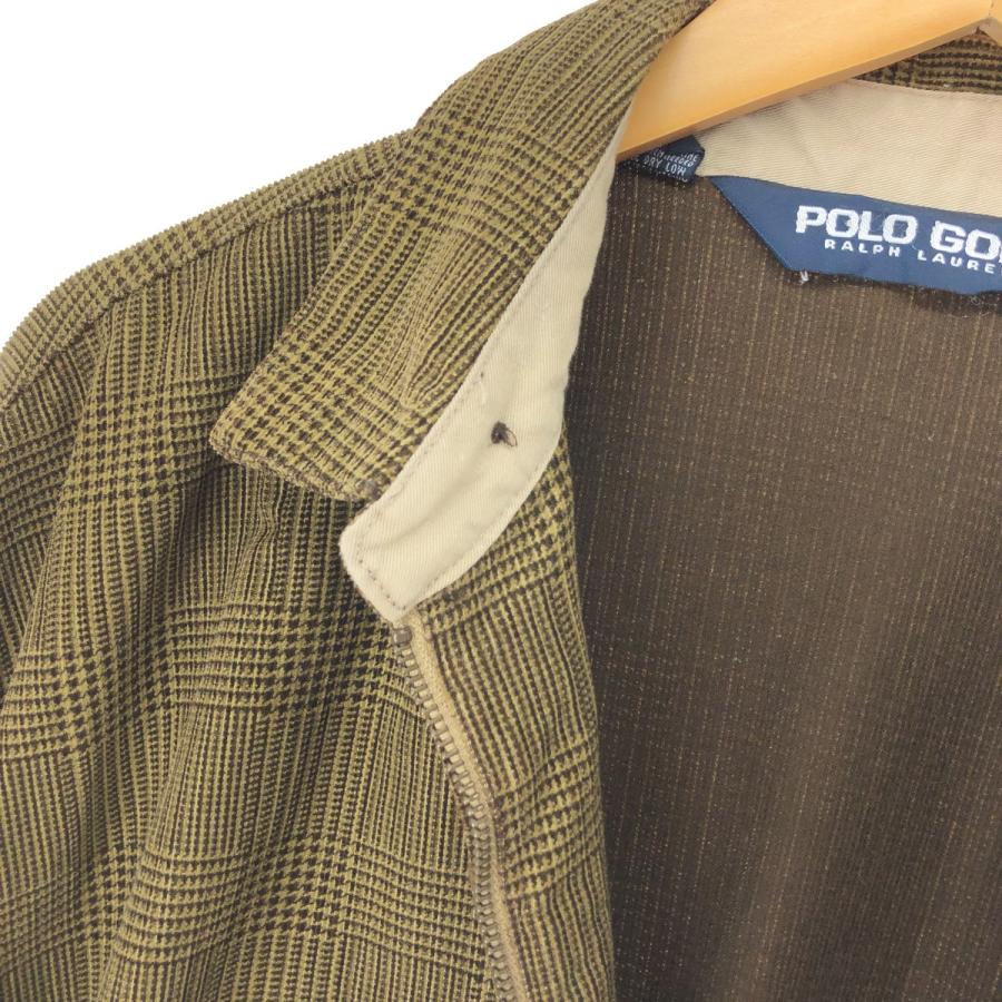 古着 ラルフローレン Ralph Lauren POLO GOLF ポロゴルフ チェック柄 