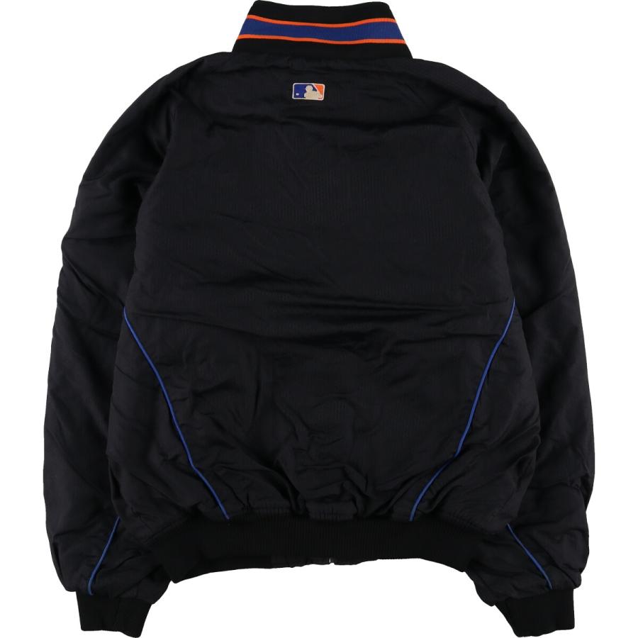 MLB ニューヨークメッツ　Majestic Mets ジャケット M Majestic New York Mets MLB Black & Blue Therma Base Youth XL
