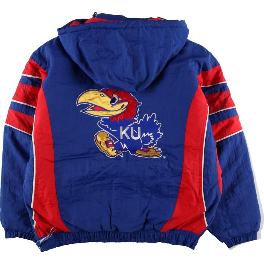 90s STARTER カレッジ 中綿 アノラック プルオーバー 古着 90s STARTER カレッジ 中綿 アノラック プルオーバー 古着