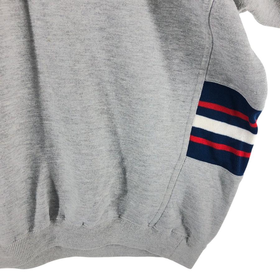 【USA製】NFLペイトリオッツ Lee スウェット トレーナー XL 刺繍ロゴ リアン（CHAUMET） 古着 リー Lee SPORT NFL NEW ENGLAND