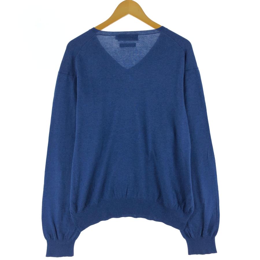 古着 ラルフローレン Ralph Lauren POLO by Vネック ピマコットン  