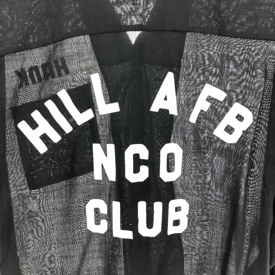 ANGEL TOWN ヴィンテージ　ボーリングシャツ 古着 60年代 ANGEL TOWN バックプリント オープンカラー 半袖