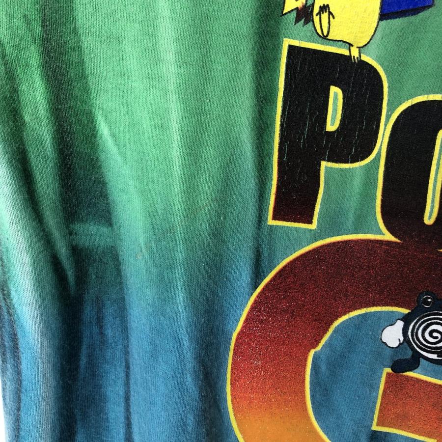 古着 90年代 POKEMON ポケモン タイダイ柄 アニメ キャラクタープリントTシャツ レディースL相当 ヴィンテージ/eaa458040 古着 90年代 POKEMON ポケモン タイダイ柄 アニメ キャラクター